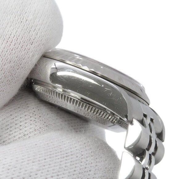 ROLEX Datejust 26mm Stainless Steel 18K White Gold Silver Dial - Picture 12 of 15